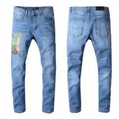 amiri denim jeans skinny-fit distressed stretch dragon